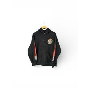 Vintage West Choppers Flame Cross Hoodie M Lee Men’s